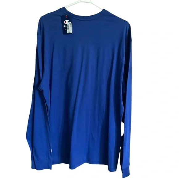 Champion Boise State Blue Long Sleeve T-shirt Mens XL NWT Embroidered Game Day - Picture 3 of 6